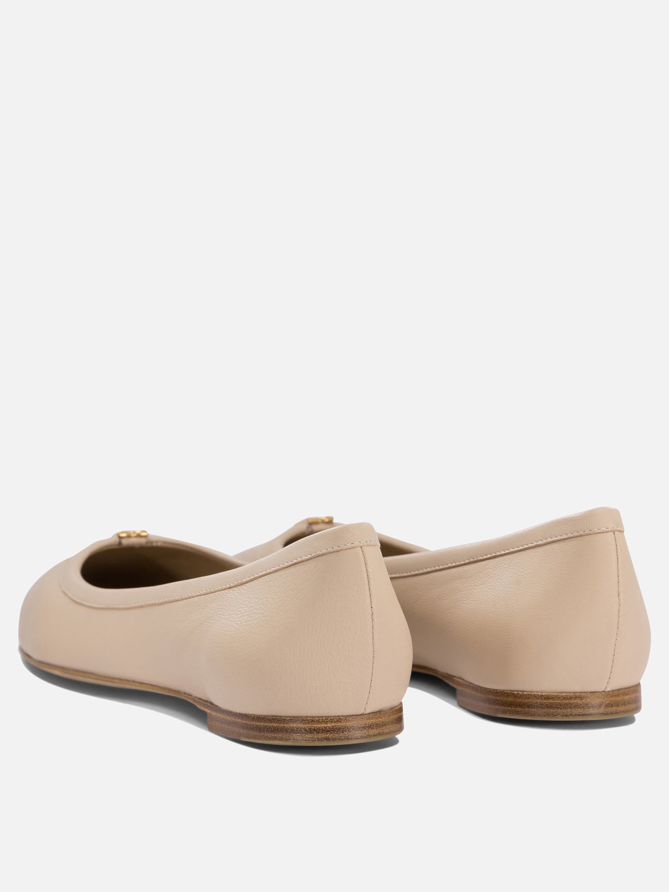 Classic ballet flats 100% leather - 100% leather  Beige - Chloé Women | PDP | VIETTI Online Store | Zoom-Modal_4
