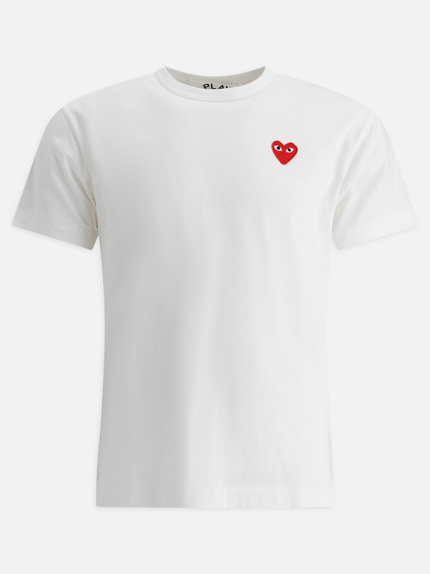 Comme Des Garçons Play T-shirt with heart logo 14216466_S White thumbnail_1