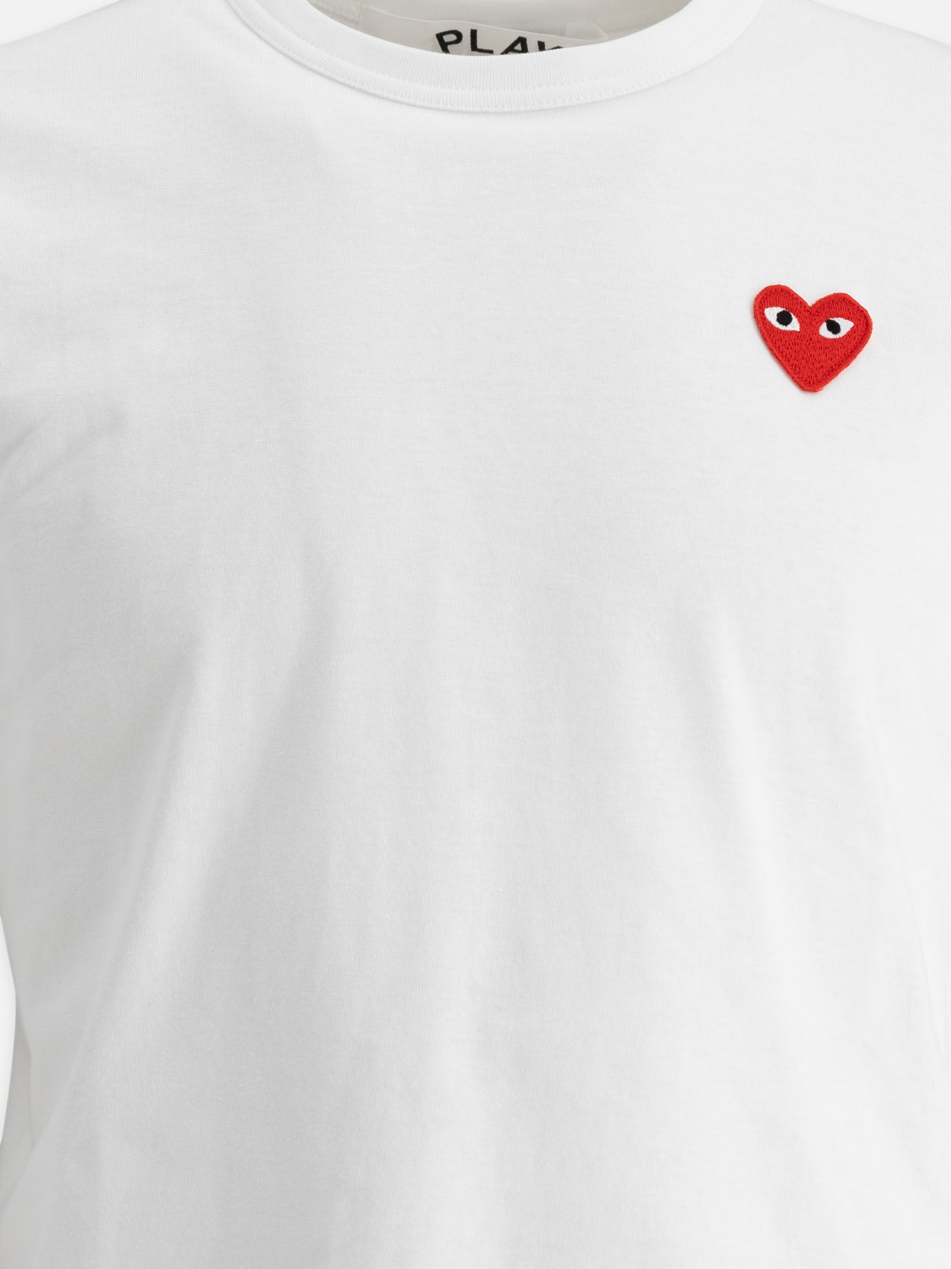 Comme Des Garçons Play T-shirt with heart logo 14216466_S White thumbnail_3