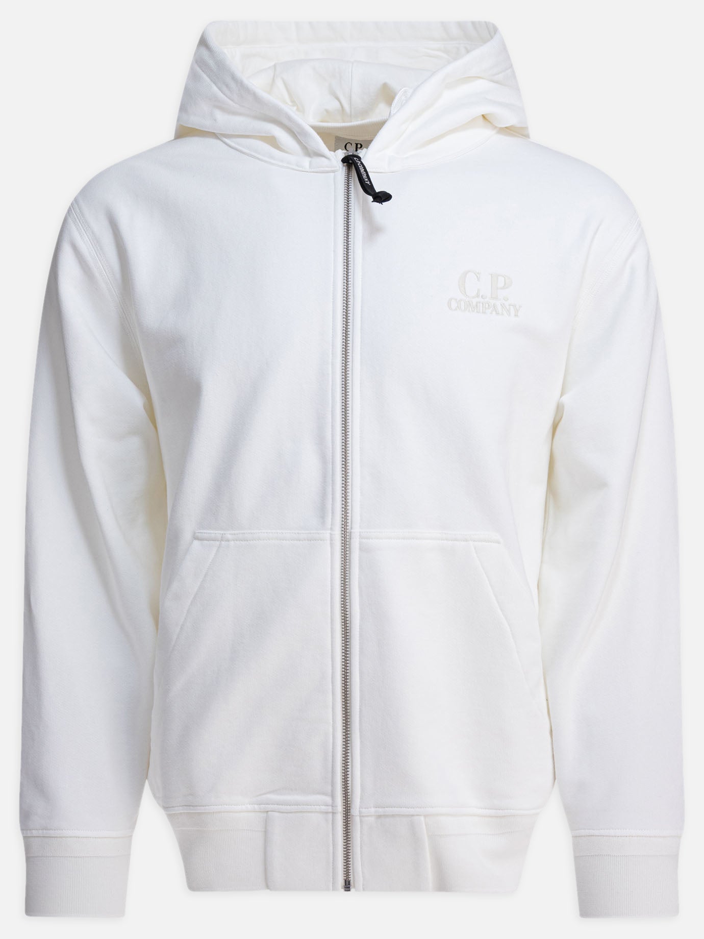 Hoodies Logo  White - C.P. Company Men | PDP | VIETTI Online Store | thumbnail