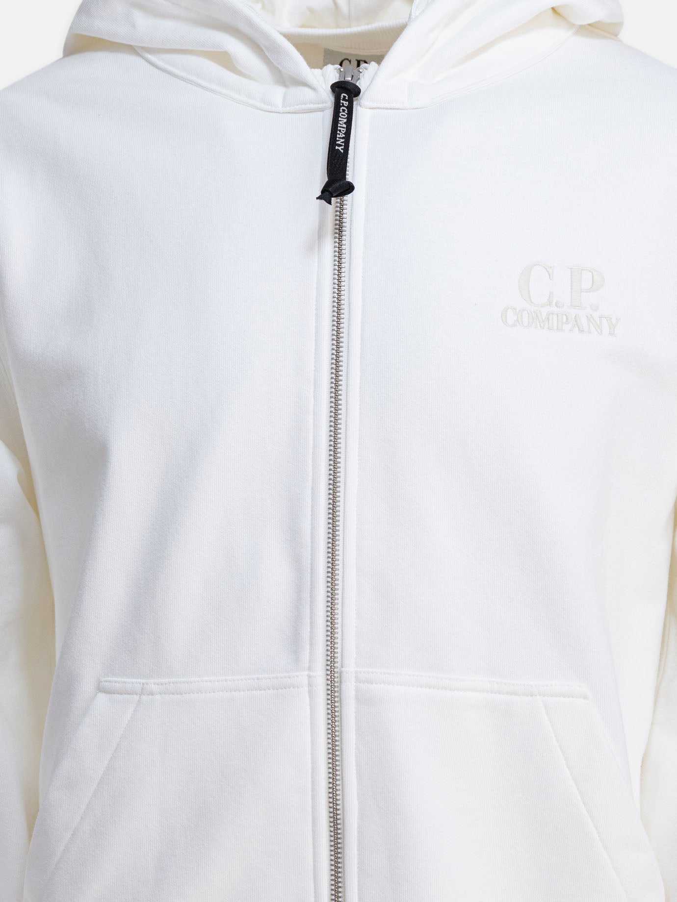 Hoodies Logo  White - C.P. Company Men | PDP | VIETTI Online Store | thumbnail_3