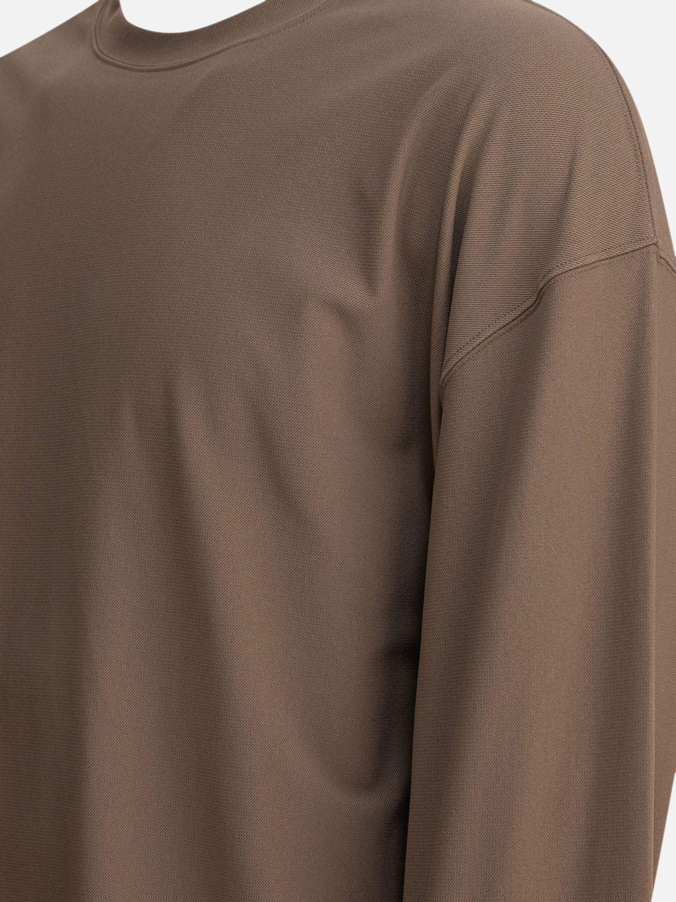Crewnecks Solid colour  Beige - Daiwa Pier 39 Men | PDP | VIETTI Online Store | Zoom-Modal_4
