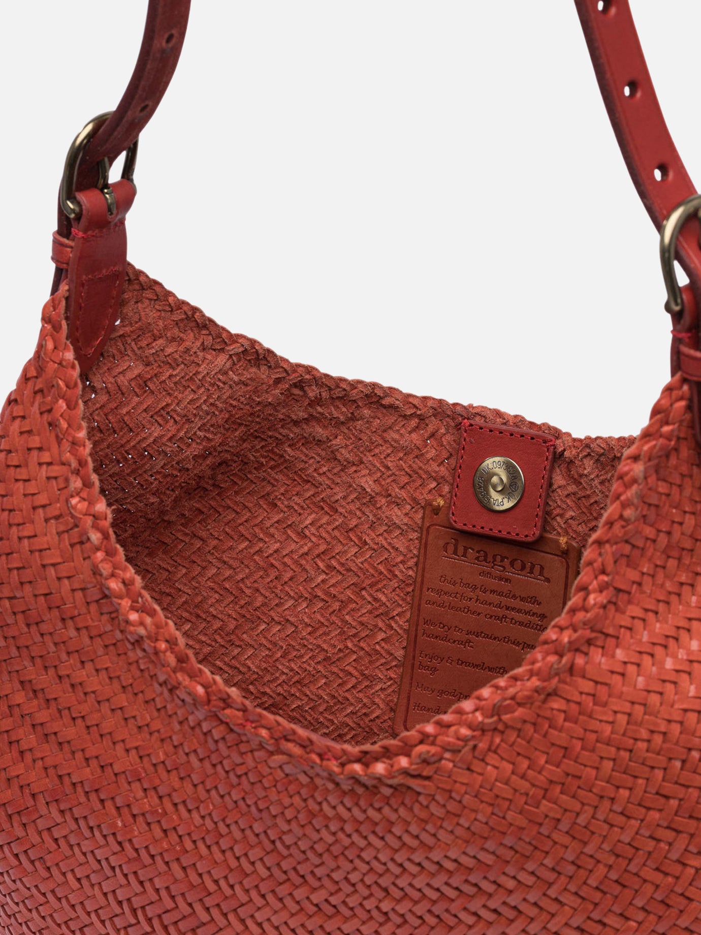 Medium bags Solid colour  Red - Dragon Diffusion Women | PDP | VIETTI Online Store | thumbnail_5