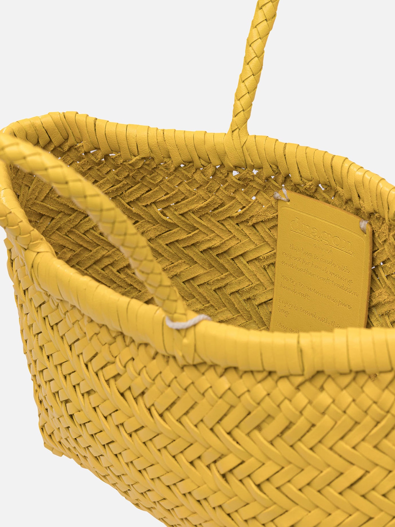 Medium bags Solid colour  Yellow - Dragon Diffusion Women | PDP | VIETTI Online Store | Zoom-Modal_5
