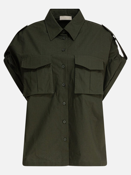 Casual shirts Solid colour  Green - Elie Saab Women | PDP | VIETTI Online Store 
