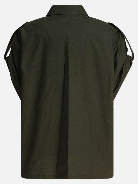 Casual shirts Solid colour  Green - Elie Saab Women | PDP | VIETTI Online Store | 2
