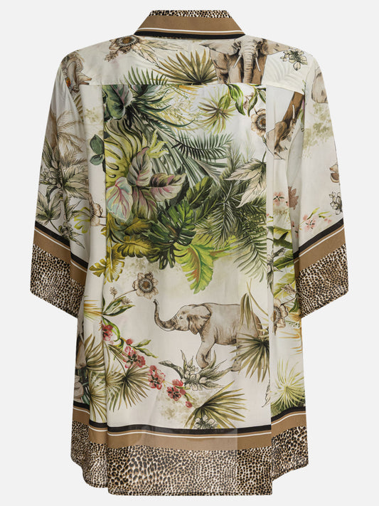 Casual shirts Animal print  Brown - Elie Saab Women | PDP | VIETTI Online Store | 2
