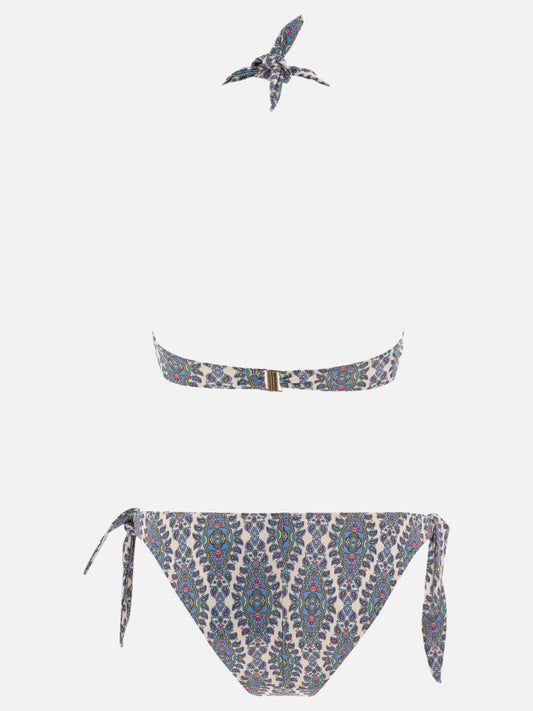 Etro Bikini with paisley print 13440069_M Blue 2