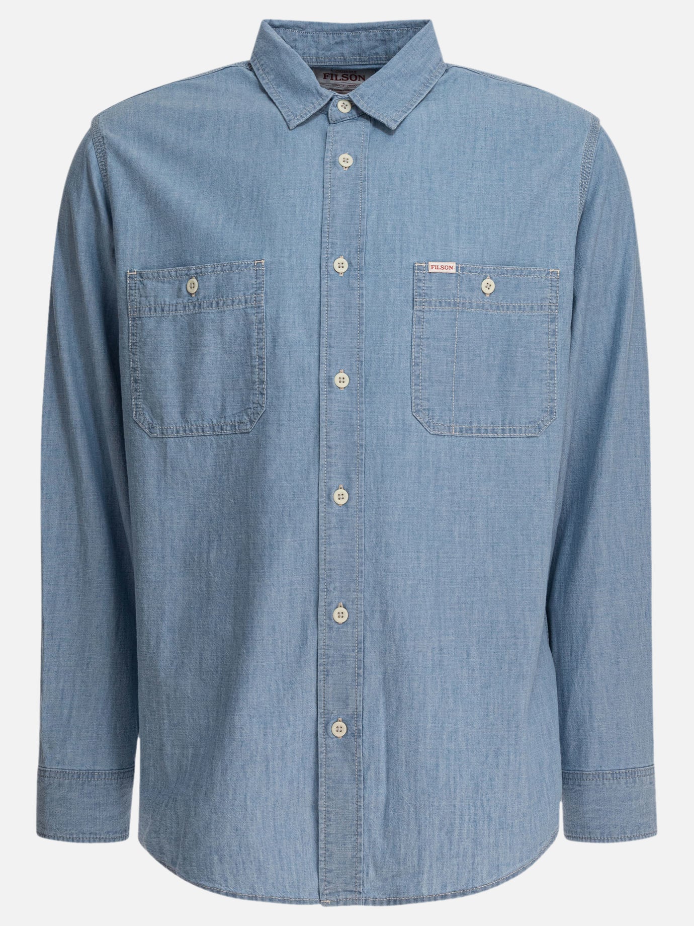 Casual shirts Denim  Light blue - Filson Men | PDP | VIETTI Online Store | Zoom-Modal

