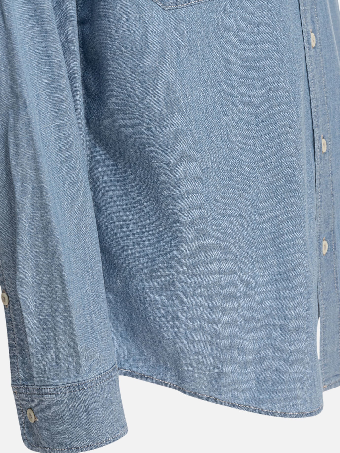 Casual shirts Denim  Light blue - Filson Men | PDP | VIETTI Online Store | thumbnail_4