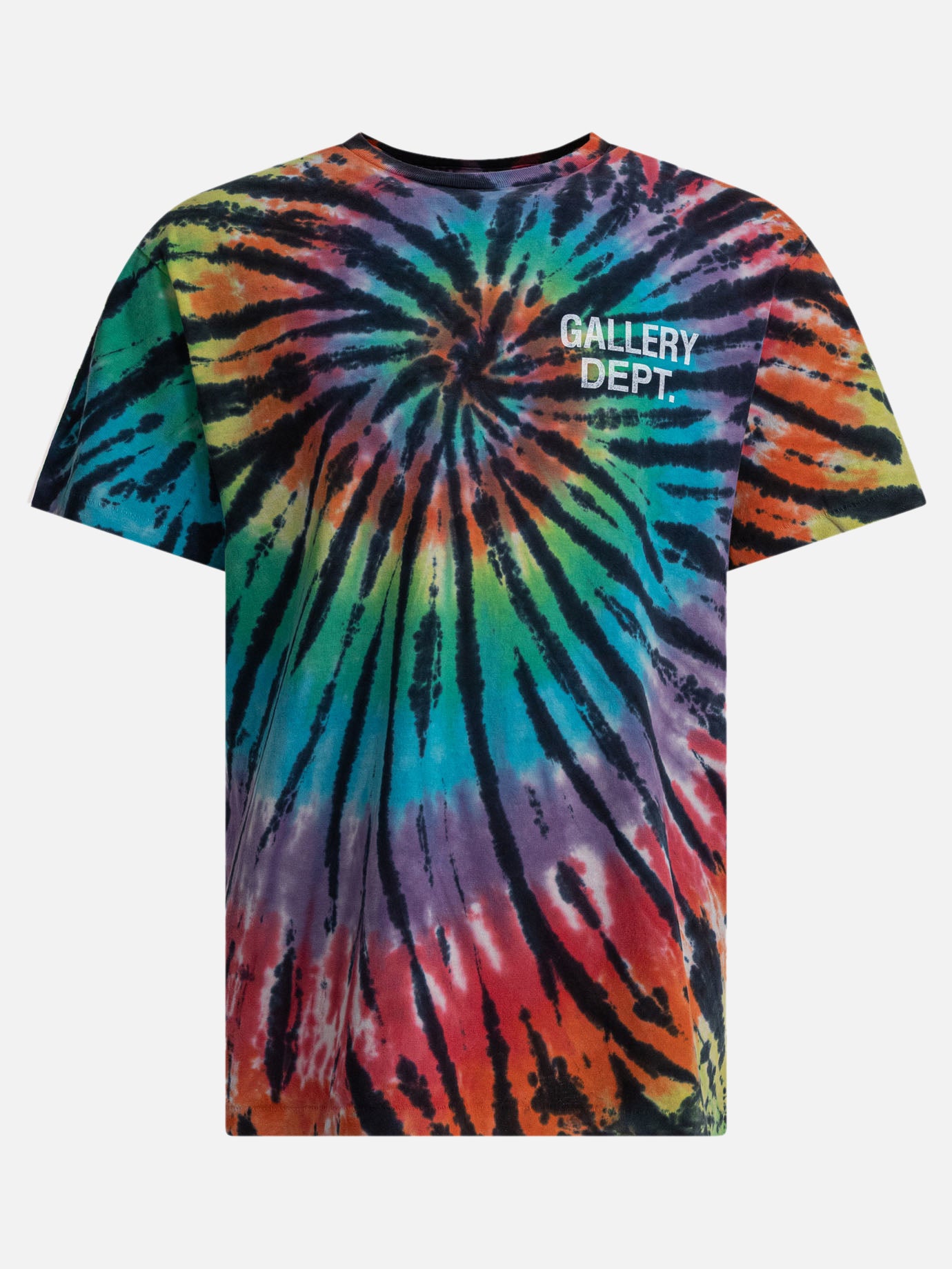 Crewneck t-shirts Tie-dye  Green - Gallery Dept. Men | PDP | VIETTI Online Store | thumbnail