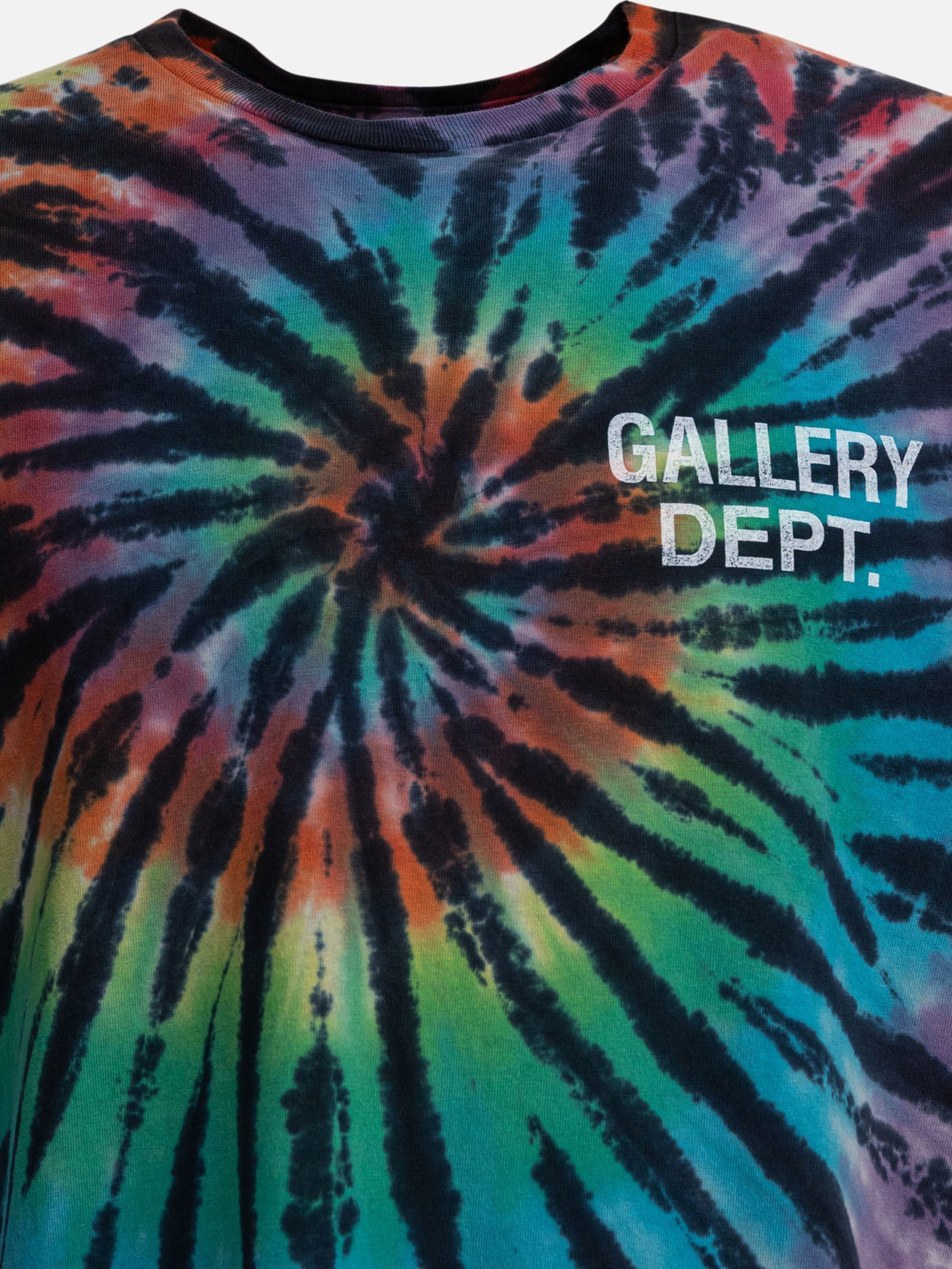 Crewneck t-shirts Tie-dye  Green - Gallery Dept. Men | PDP | VIETTI Online Store | thumbnail_3