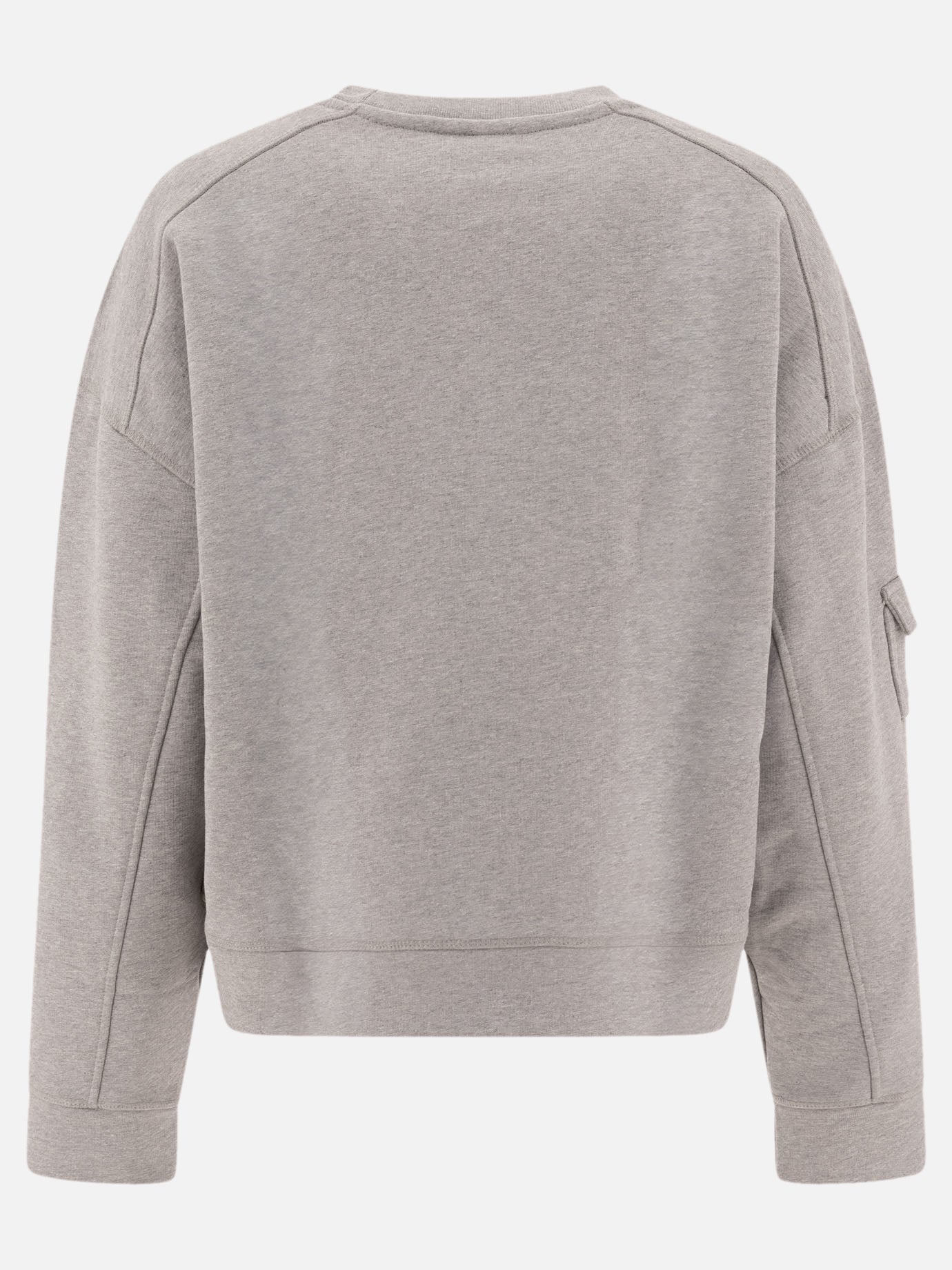 Crewnecks Logo  Grey - Ganni Women | PDP | VIETTI Online Store | Zoom-Modal_2
