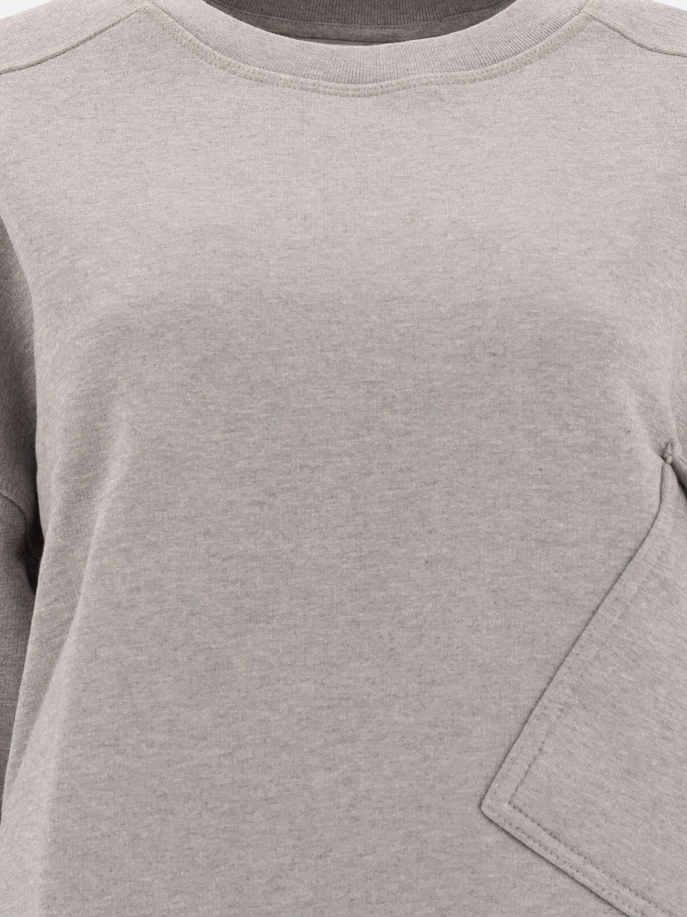 Crewnecks Logo  Grey - Ganni Women | PDP | VIETTI Online Store | Zoom-Modal_3

