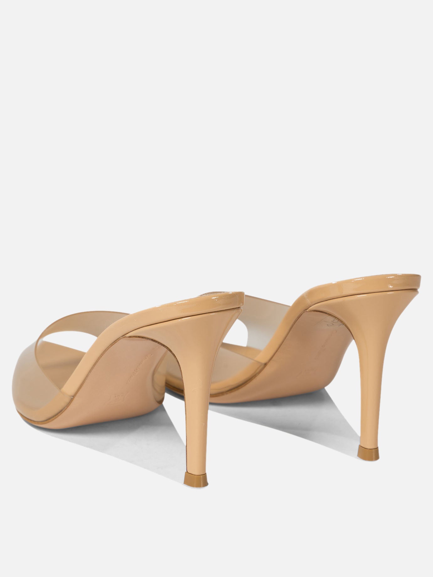 Gianvito Rossi "Elle 85" sandals Beige