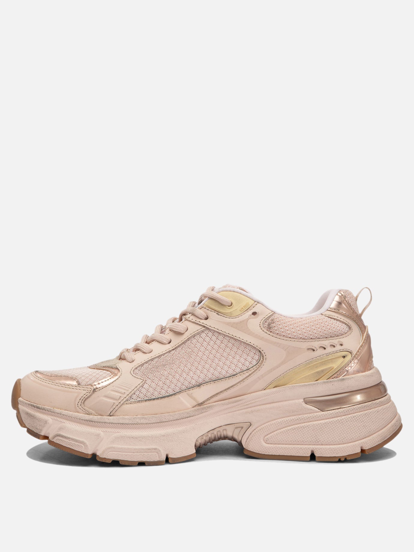 Low top sneakers 49% polyester 30% cow leather 12% polyurethane textile 9% ovine leather - 100% rubber  Pink - Golden Goose Women | PDP | VIETTI Online Store | thumbnail_3