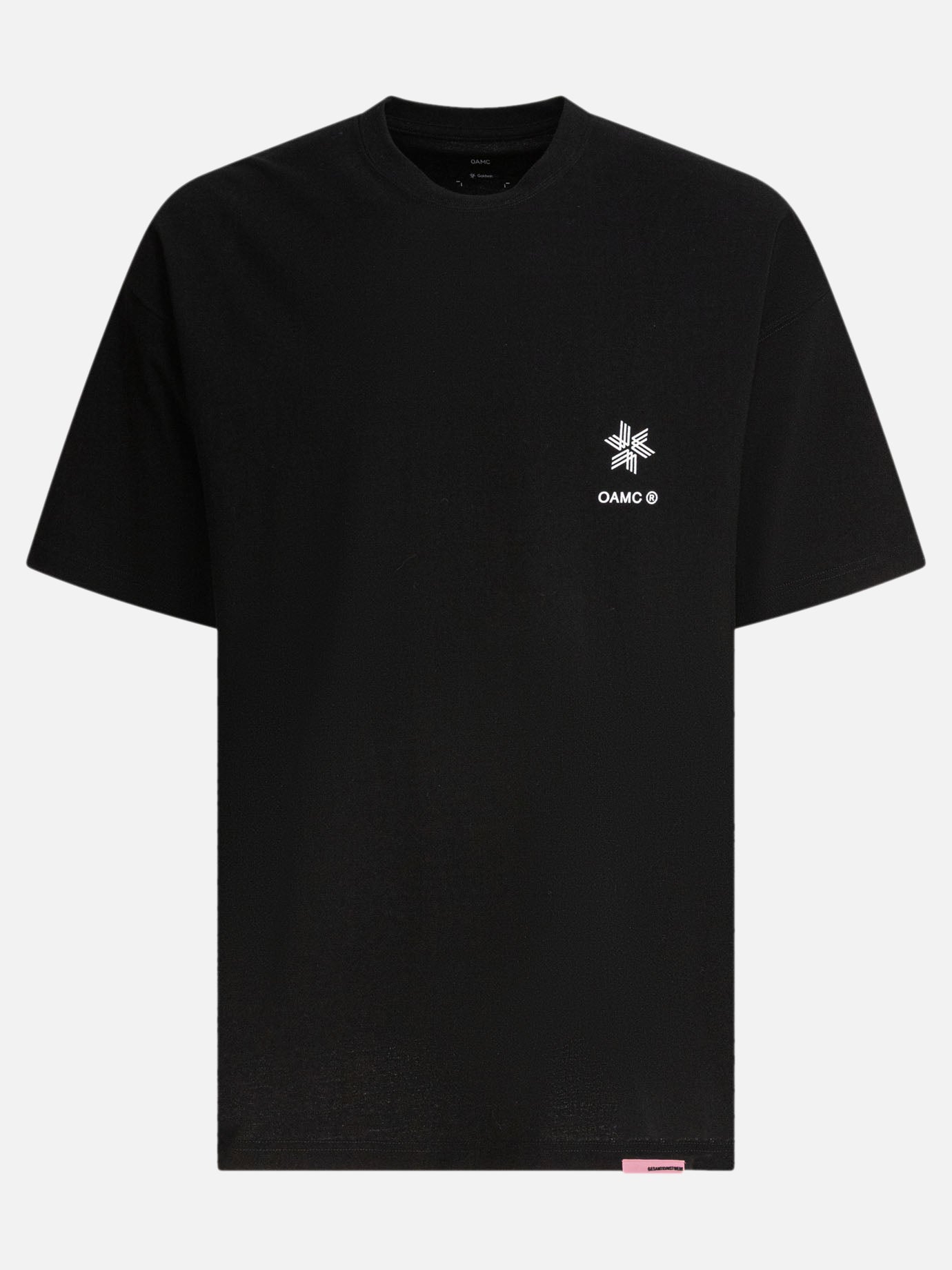 Crewneck t-shirts Logo  Black - Goldwin Men | PDP | VIETTI Online Store | Zoom-Modal
