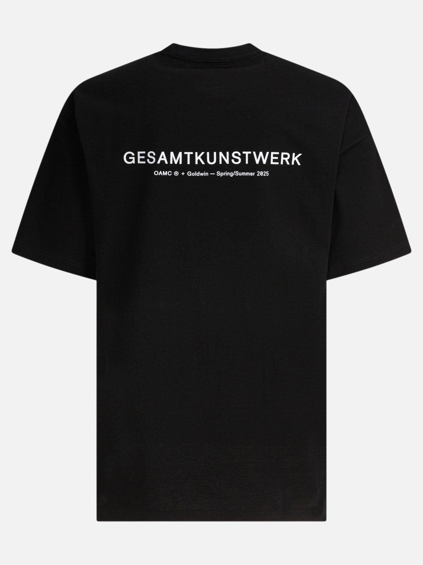 Crewneck t-shirts Logo  Black - Goldwin Men | PDP | VIETTI Online Store | thumbnail_2