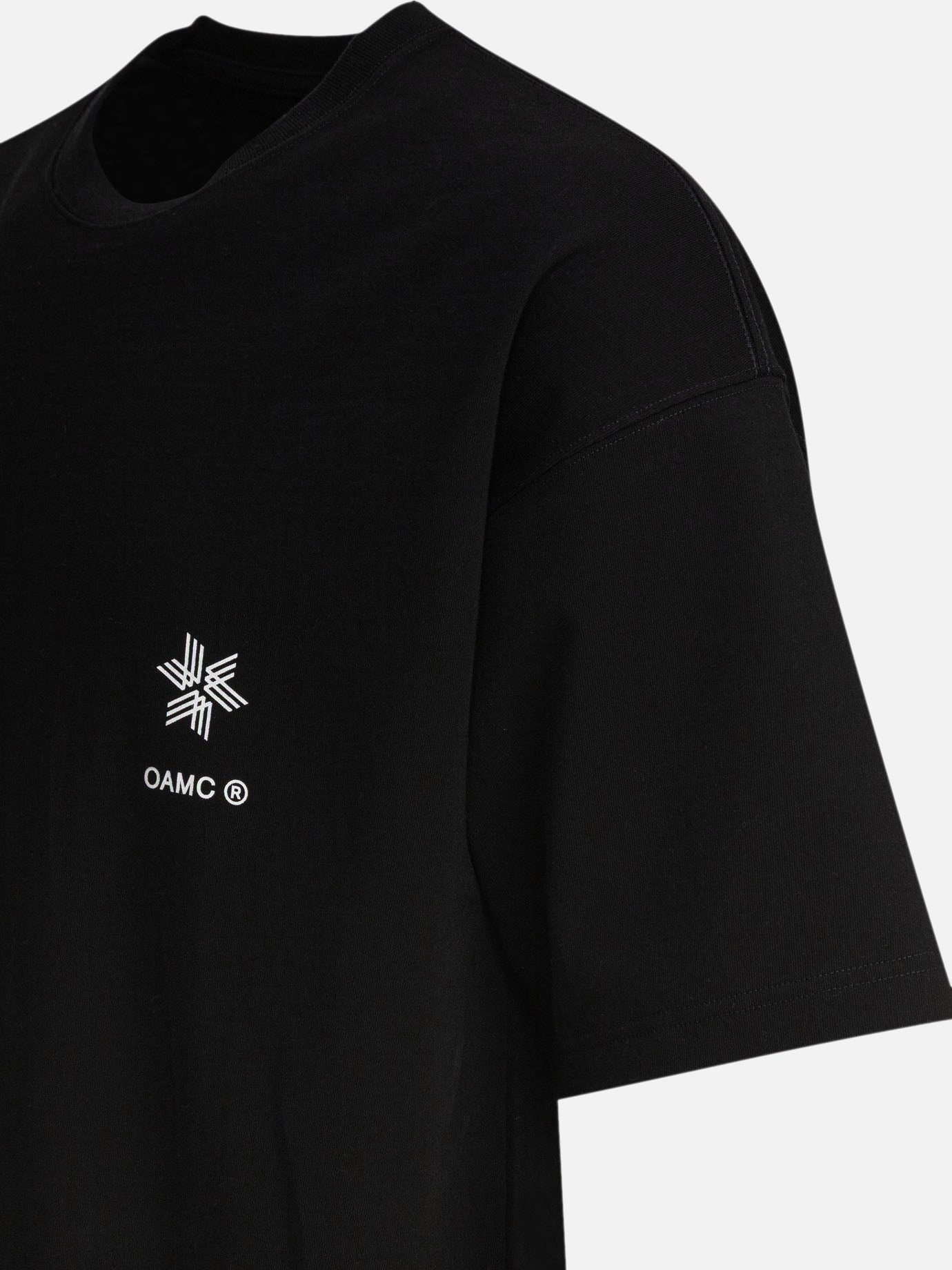 Crewneck t-shirts Logo  Black - Goldwin Men | PDP | VIETTI Online Store | thumbnail_4