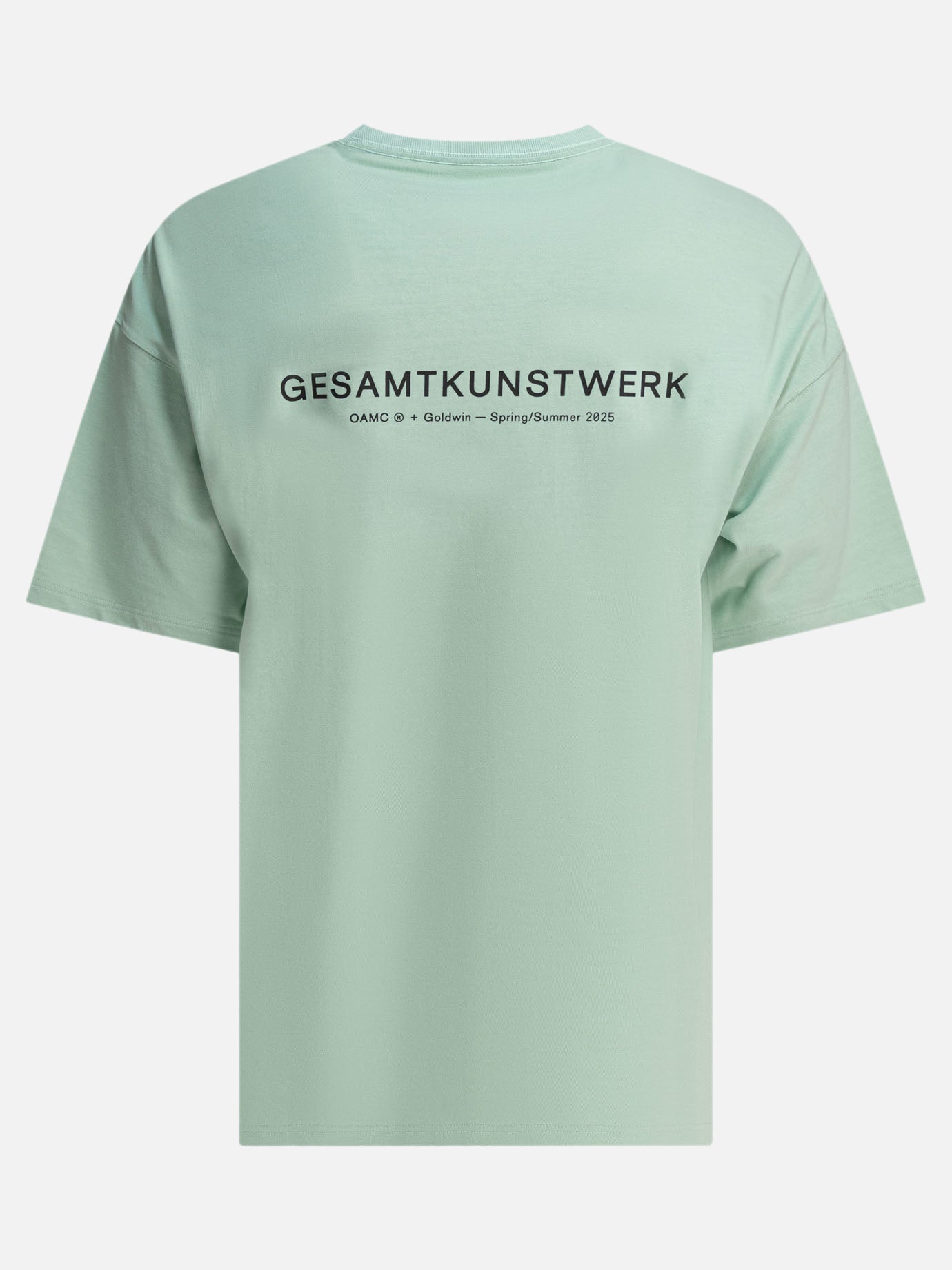 Crewneck t-shirts Logo  Green - Goldwin Men | PDP | VIETTI Online Store | Zoom-Modal_2

