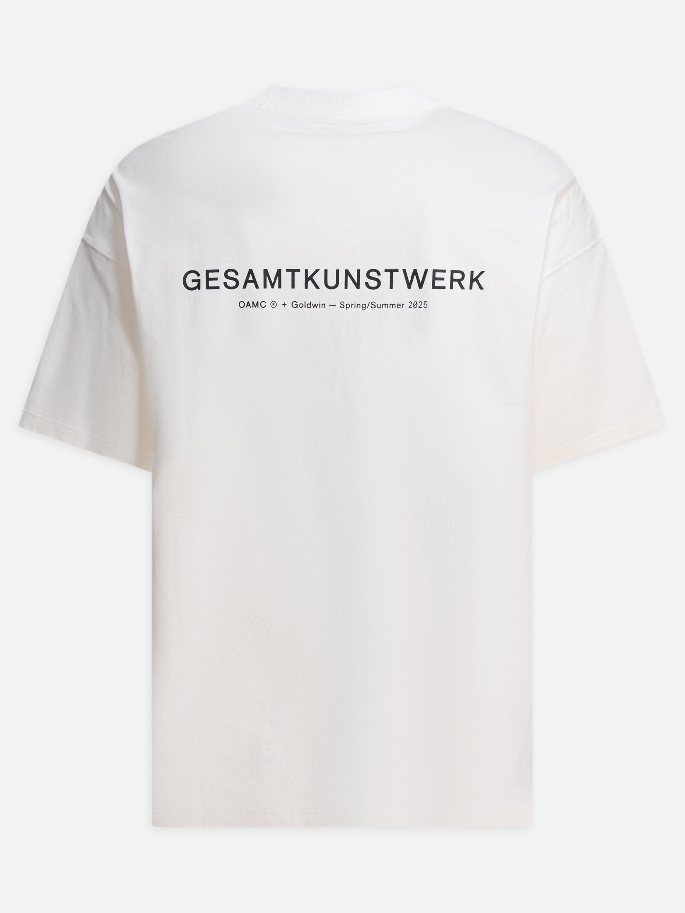 Crewneck t-shirts Logo  White - Goldwin Men | PDP | VIETTI Online Store | thumbnail_2