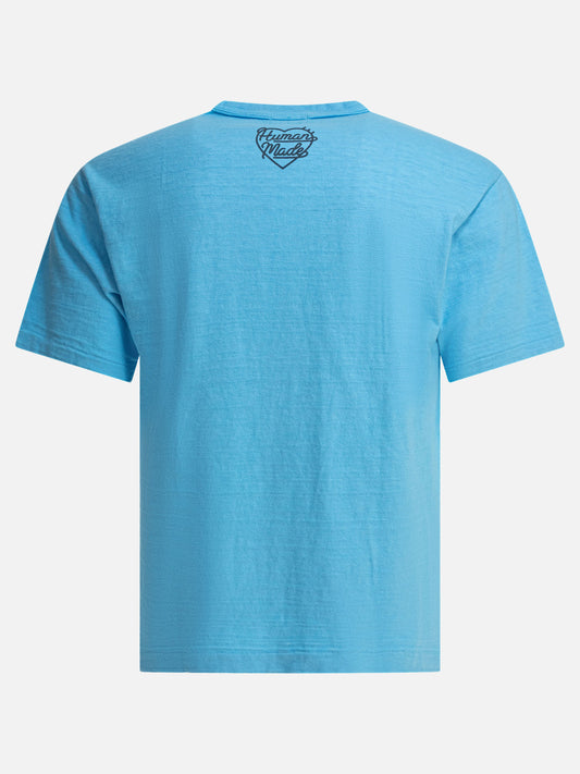 Human Made Cotton T-shirt with logo 19495177_L Blue 2