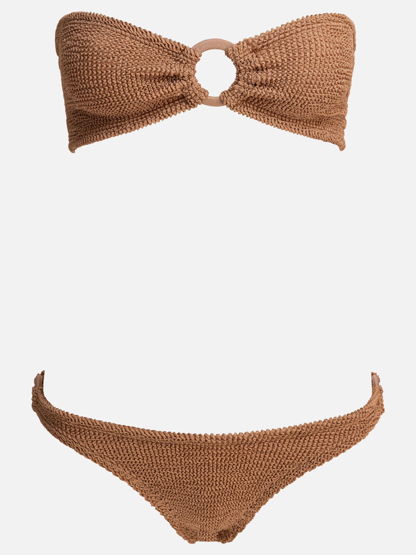 Bikinis Solid colour  Brown - Hunza G Women | PDP | VIETTI Online Store | thumbnail
