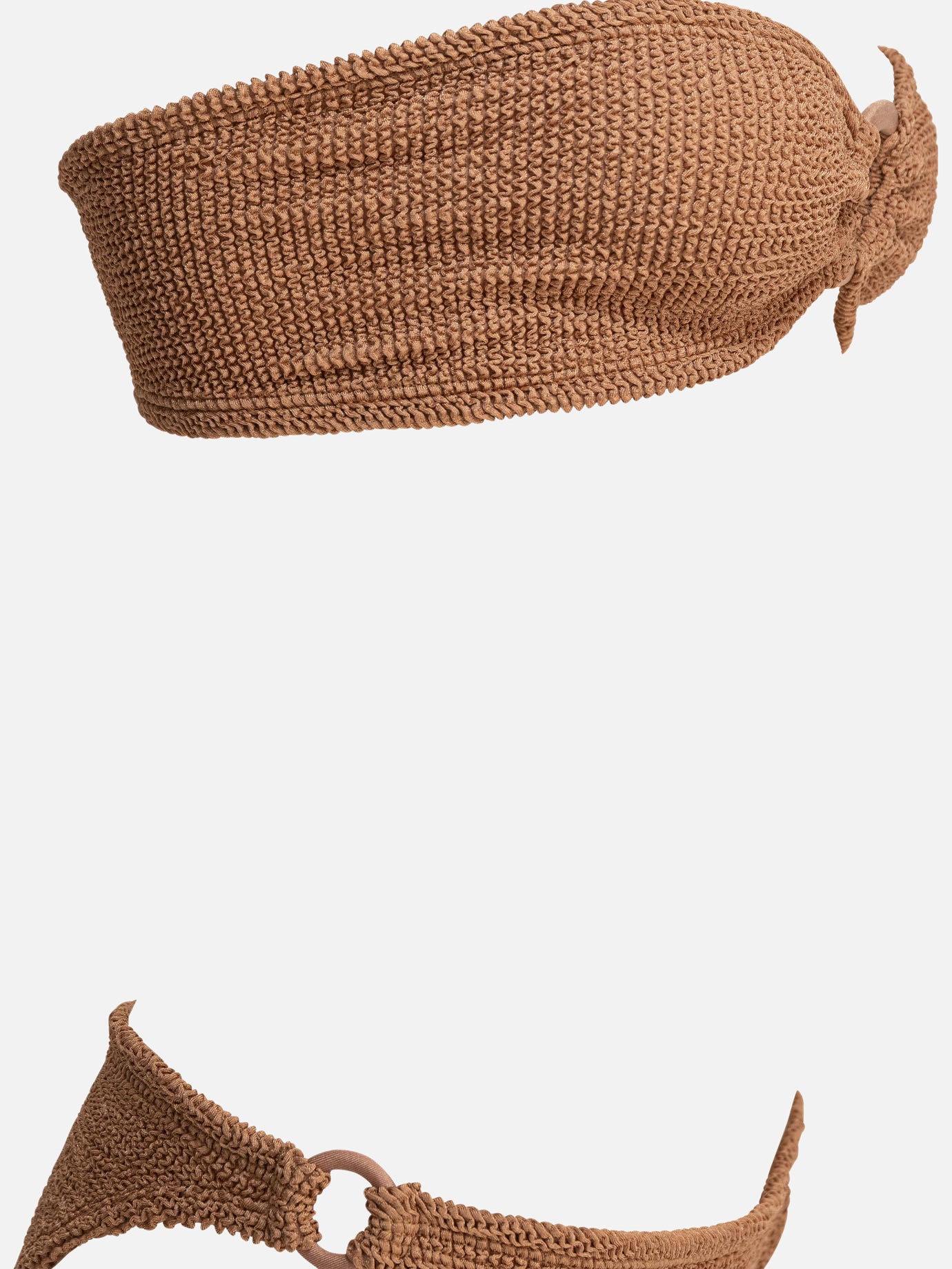 Bikinis Solid colour  Brown - Hunza G Women | PDP | VIETTI Online Store | thumbnail_4