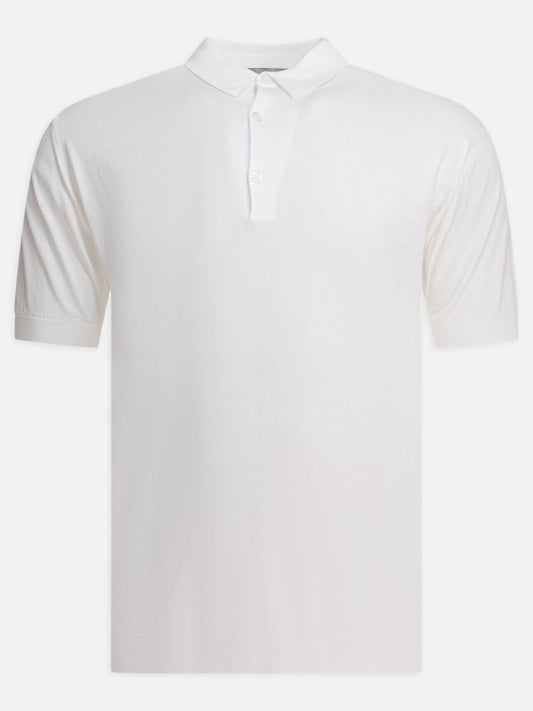 John Smedley "Adrian" polo shirt 14680047_XL White 1