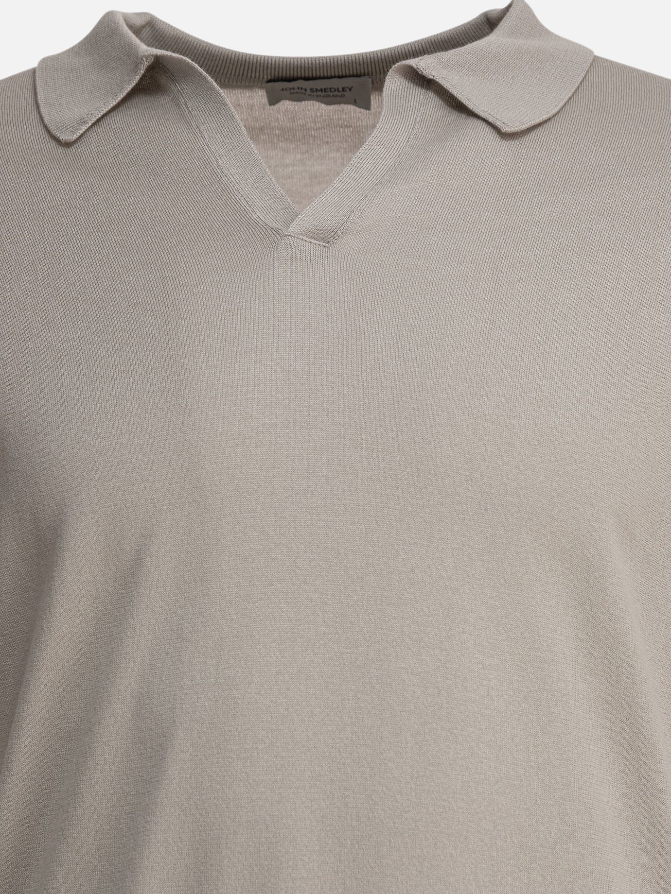 John Smedley &quot;Noah&quot; polo shirt 13363473_M Grey thumbnail_3