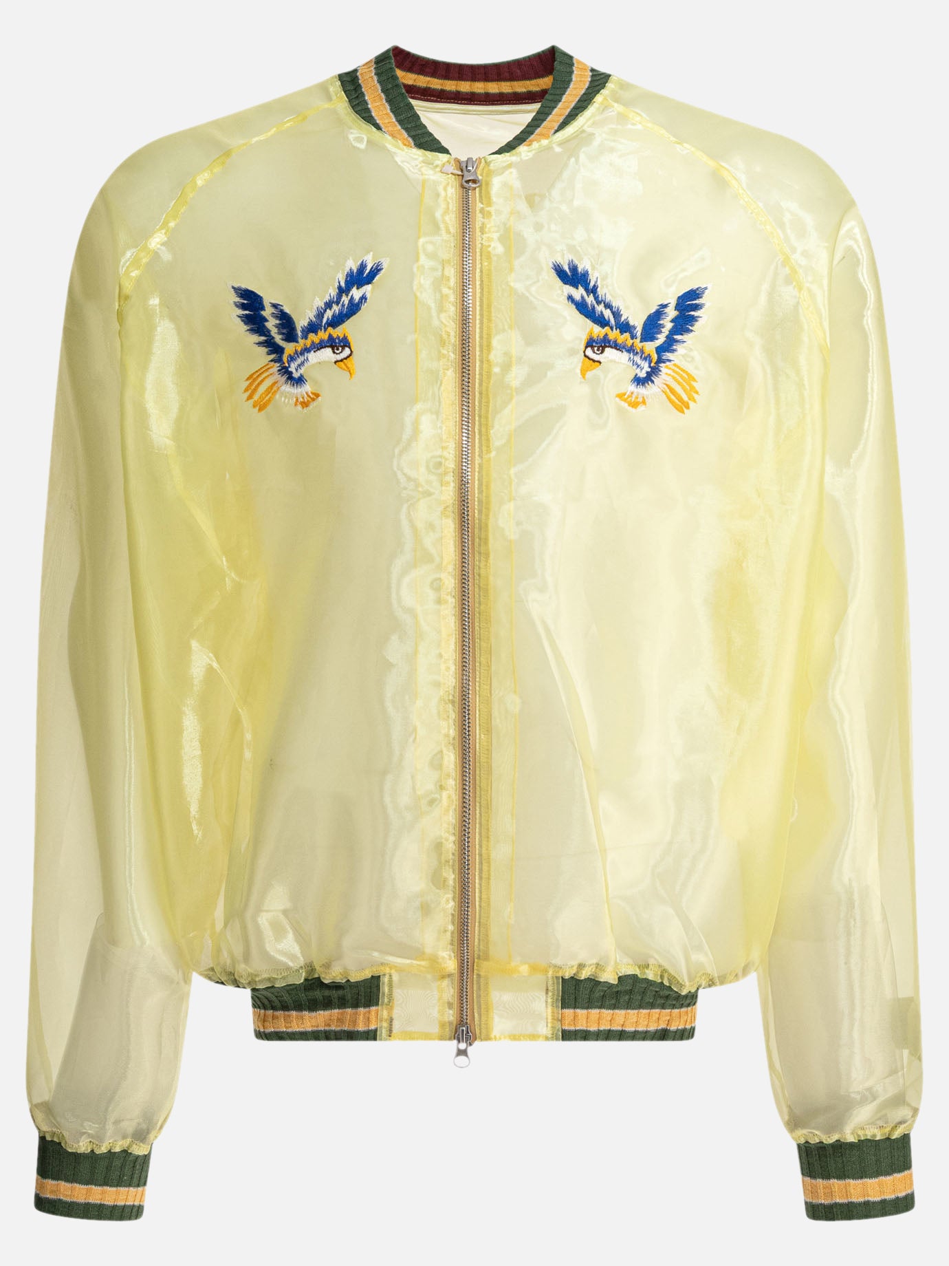 Quilted & Utility Jackets Solid colour  Yellow - KAPITAL Men | PDP | VIETTI Online Store | Zoom-Modal
