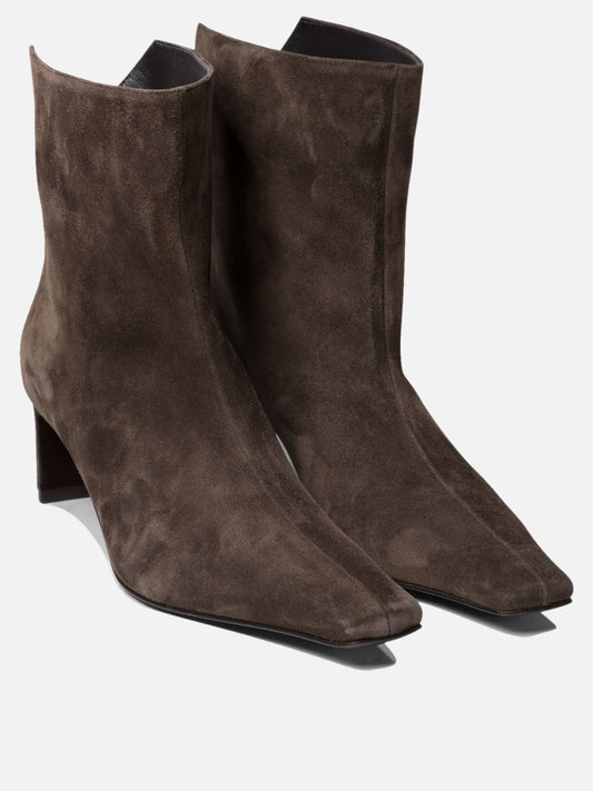 Pull-on boots 100% leather - 100% leather  Brown - Khaite Women | PDP | VIETTI Online Store | 2
