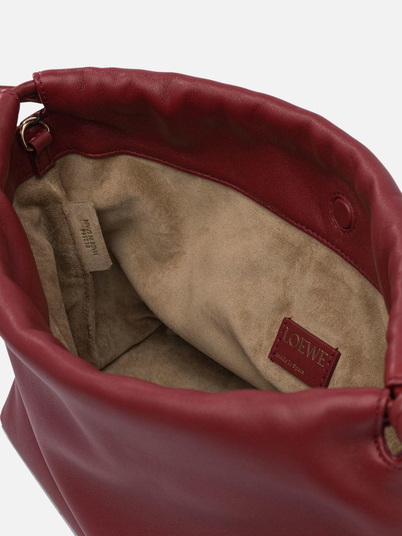 Pouch 100% calf leather  Bordeaux - Loewe Women | PDP | VIETTI Online Store | Zoom-Modal_5
