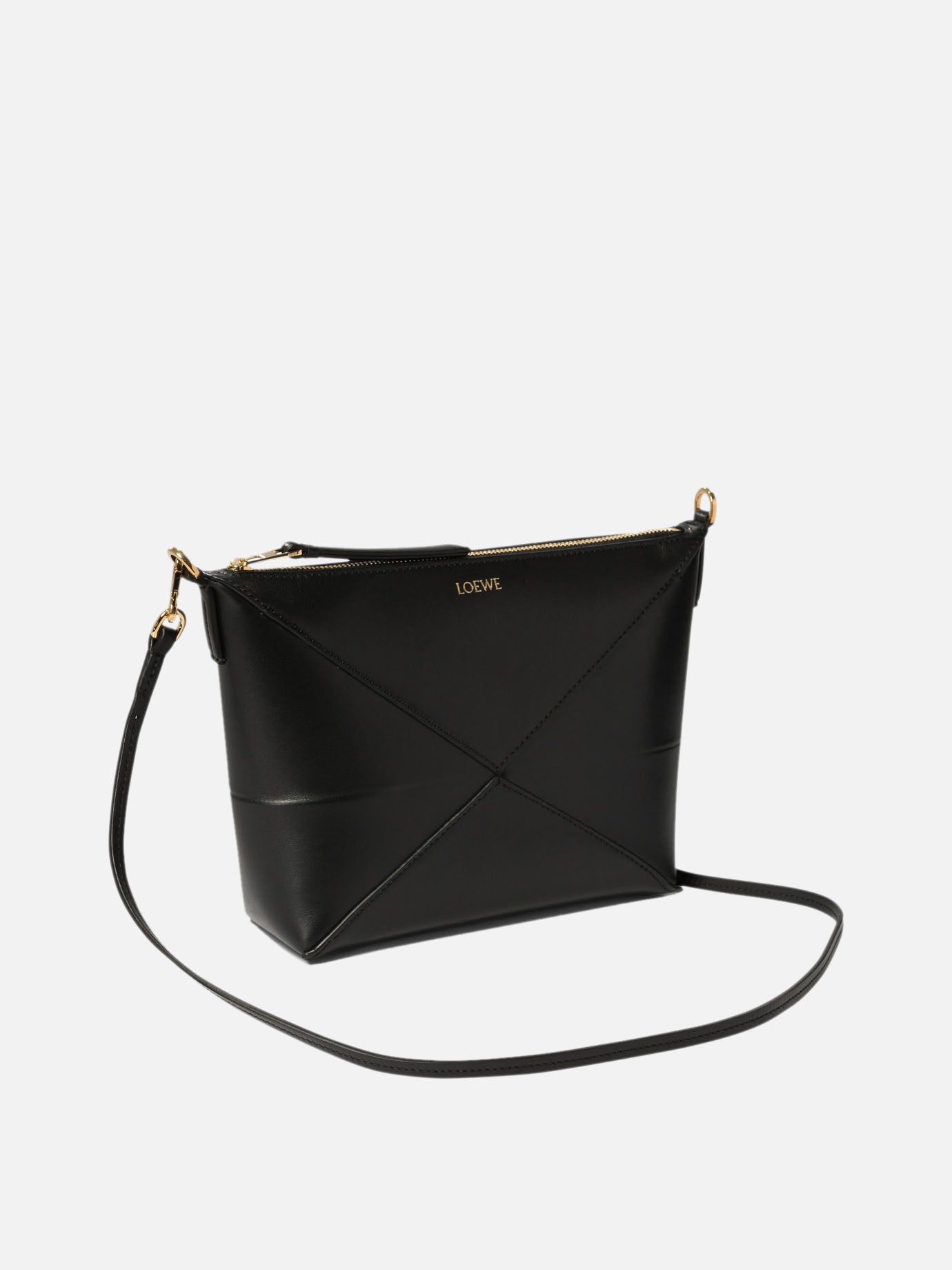 Loewe "Puzzle Fold" shoulder bag Black