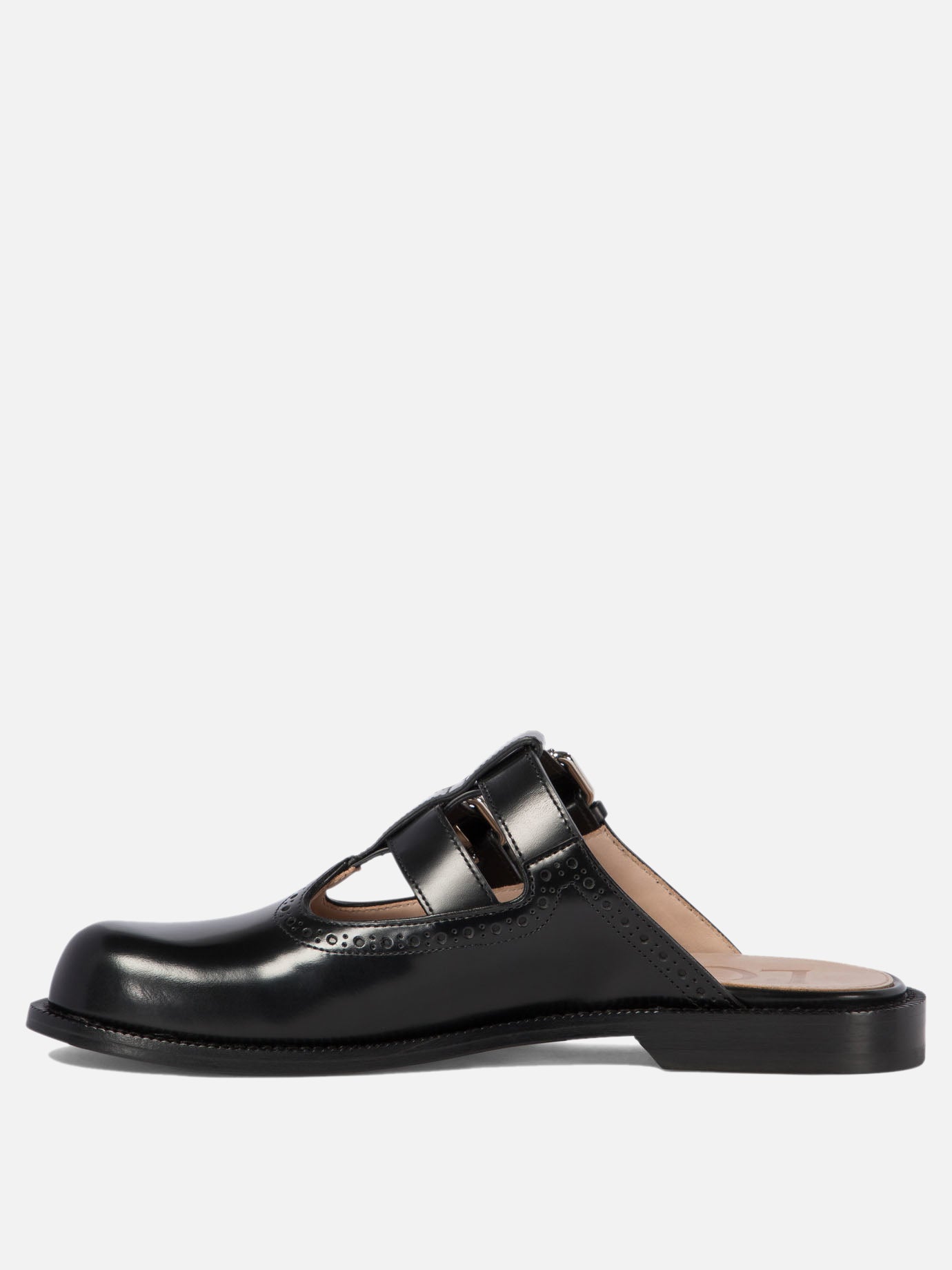 Slippers 100% leather - 100% leather  Black - Loewe Women | PDP | VIETTI Online Store | Zoom-Modal_3
