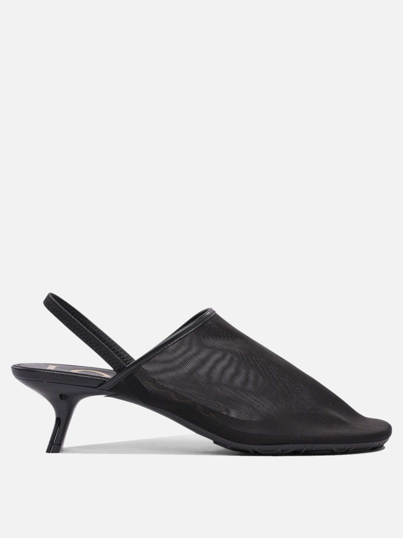 Slingbacks 100% mesh - 100% rubber  Black - Loewe Women | PDP | VIETTI Online Store | thumbnail