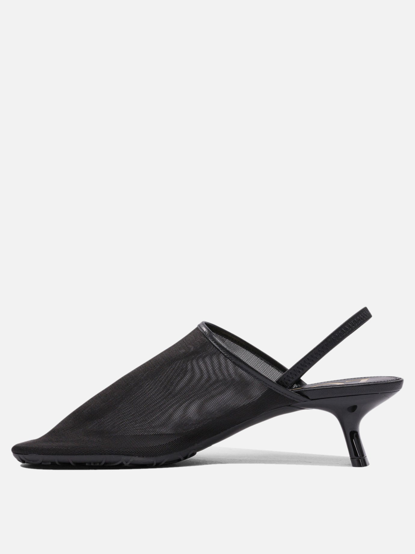 Slingbacks 100% mesh - 100% rubber  Black - Loewe Women | PDP | VIETTI Online Store | thumbnail_3