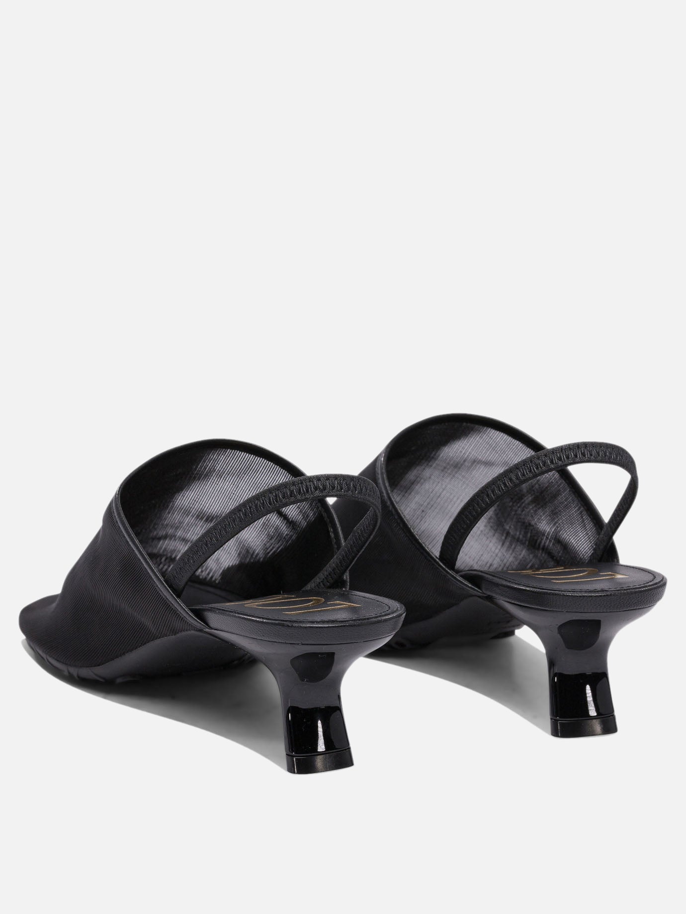 Slingbacks 100% mesh - 100% rubber  Black - Loewe Women | PDP | VIETTI Online Store | Zoom-Modal_4
