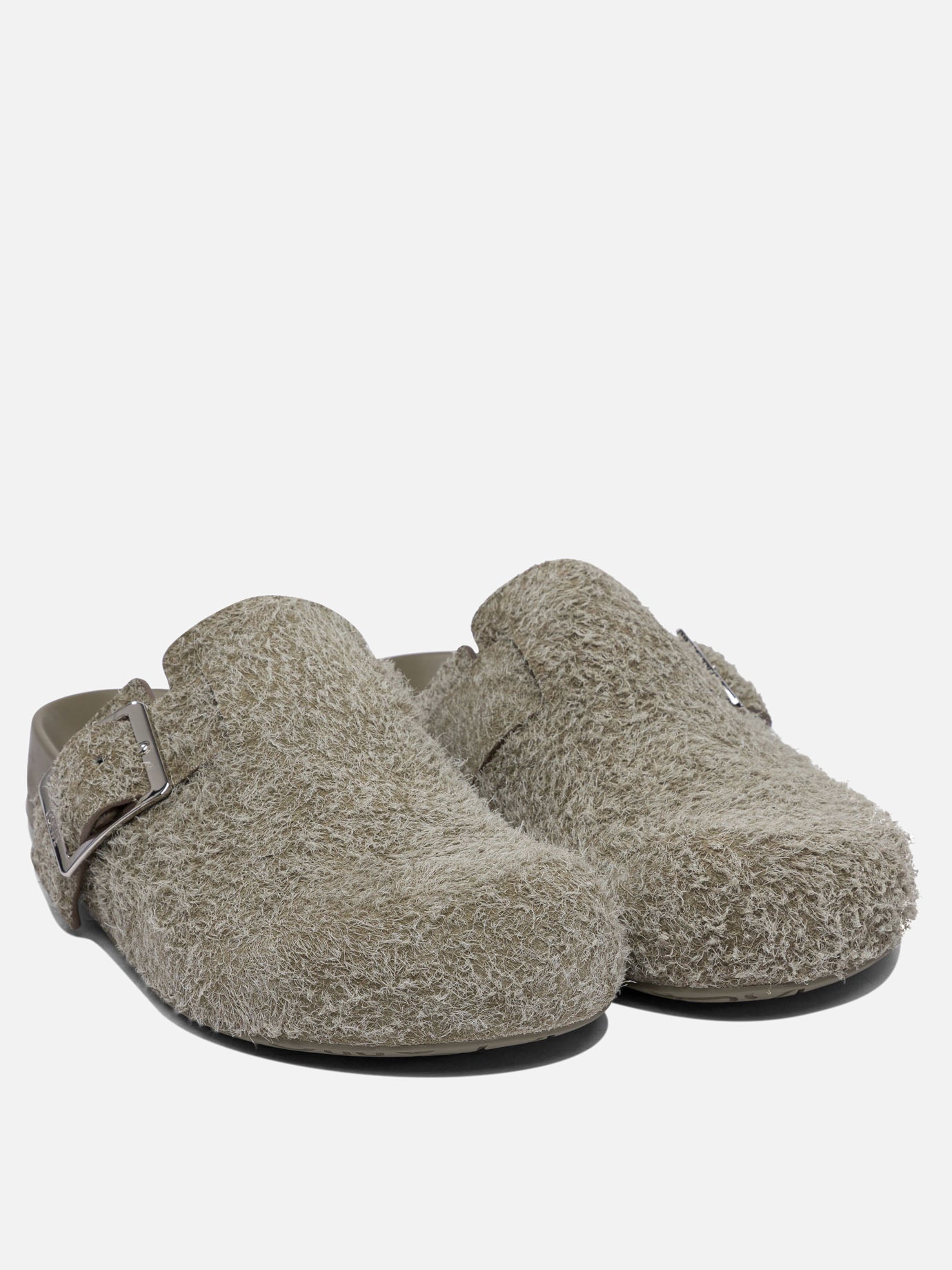 Slippers 100% leather - 100% rubber  Green - Loewe Men | PDP | VIETTI Online Store | Zoom-Modal_2

