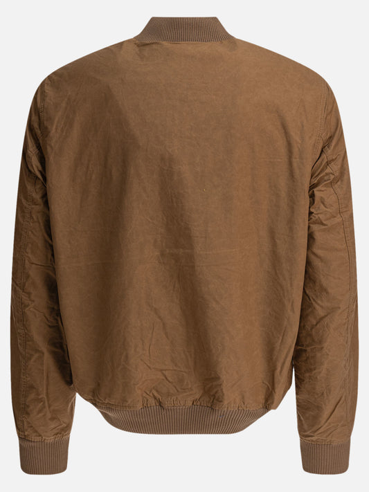 Bomber jackets Solid colour  Brown - Manifattura Ceccarelli Men | PDP | VIETTI Online Store | 2
