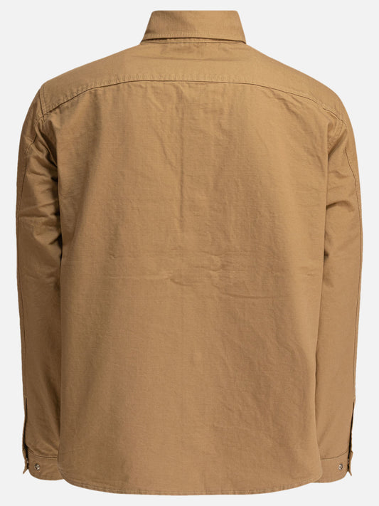 Overshirt jackets Solid colour  Brown - Manifattura Ceccarelli Men | PLP | VIETTI Online Store | 2
