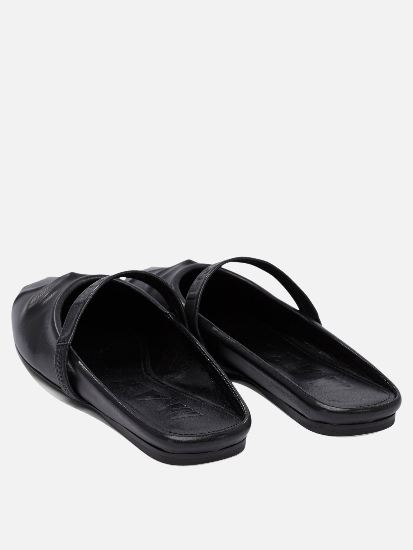 Marni &quot;Little Bow&quot; ballet flats sabot 16312907_36 Black thumbnail_4
