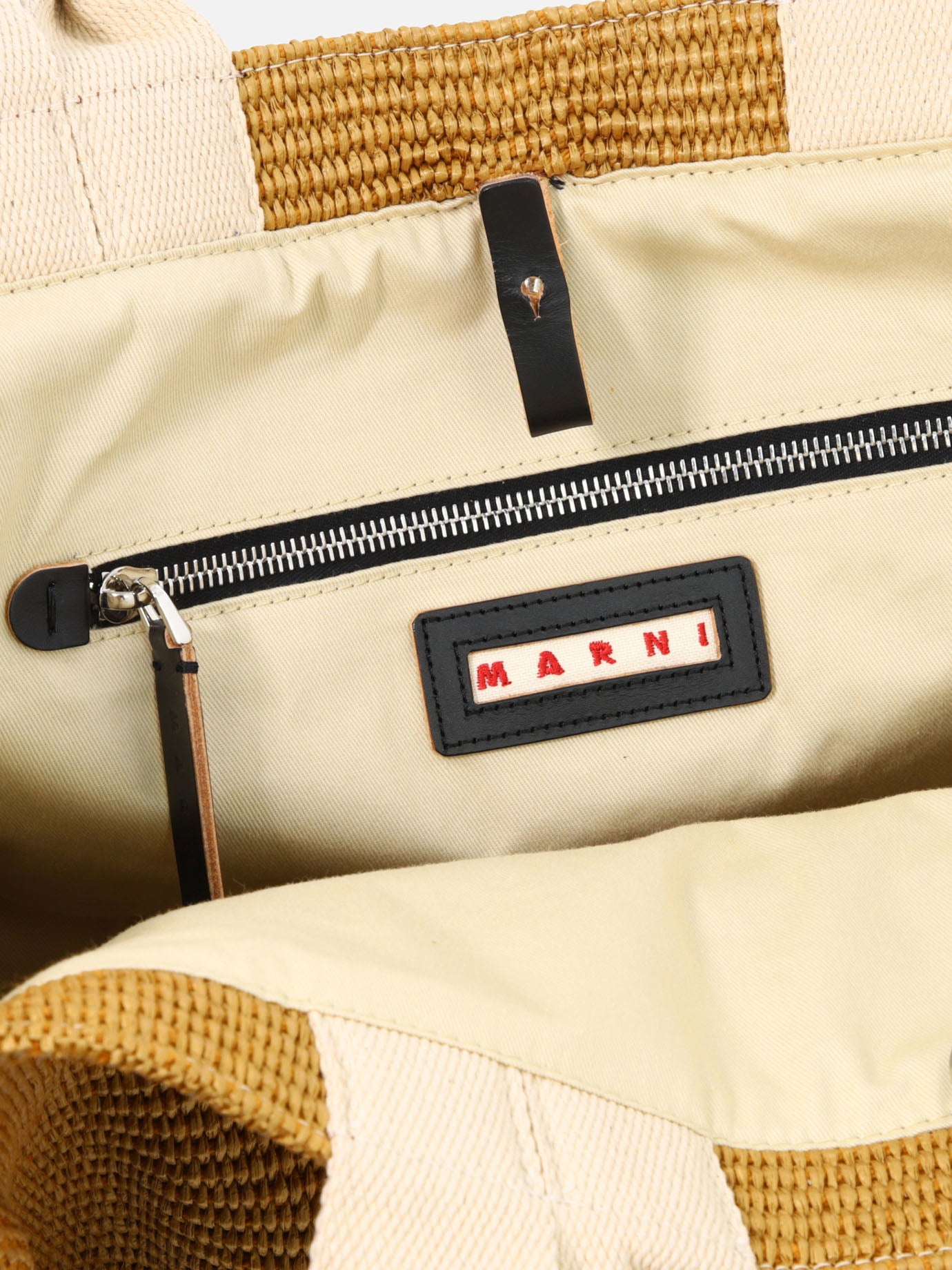 Large bags 52% cotton 48% polyamide  Beige - Marni Women | PDP | VIETTI Online Store | Zoom-Modal_5
