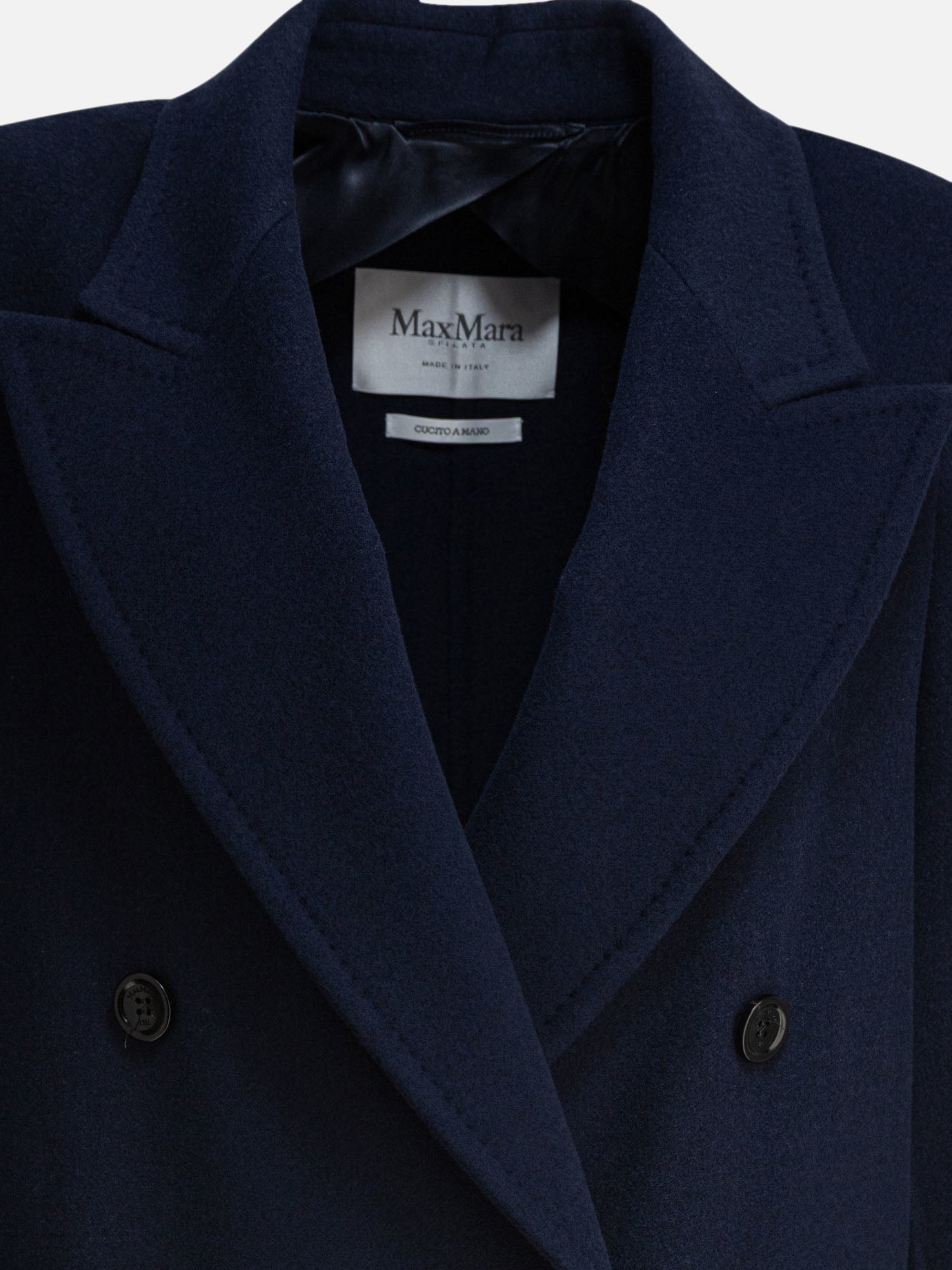 Max Mara &quot;Albania 1234&quot; coat 18341894_38 Blue thumbnail_3