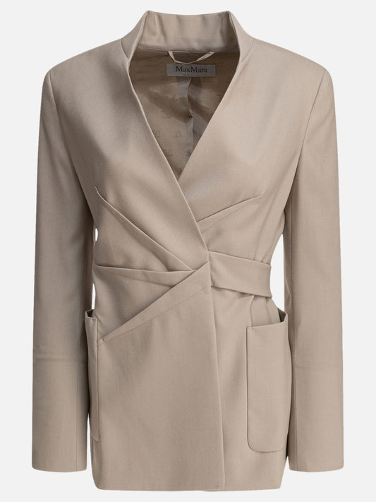 Blazers Tinta unita  Beige - Max Mara Women | PLP | VIETTI Online Store 

