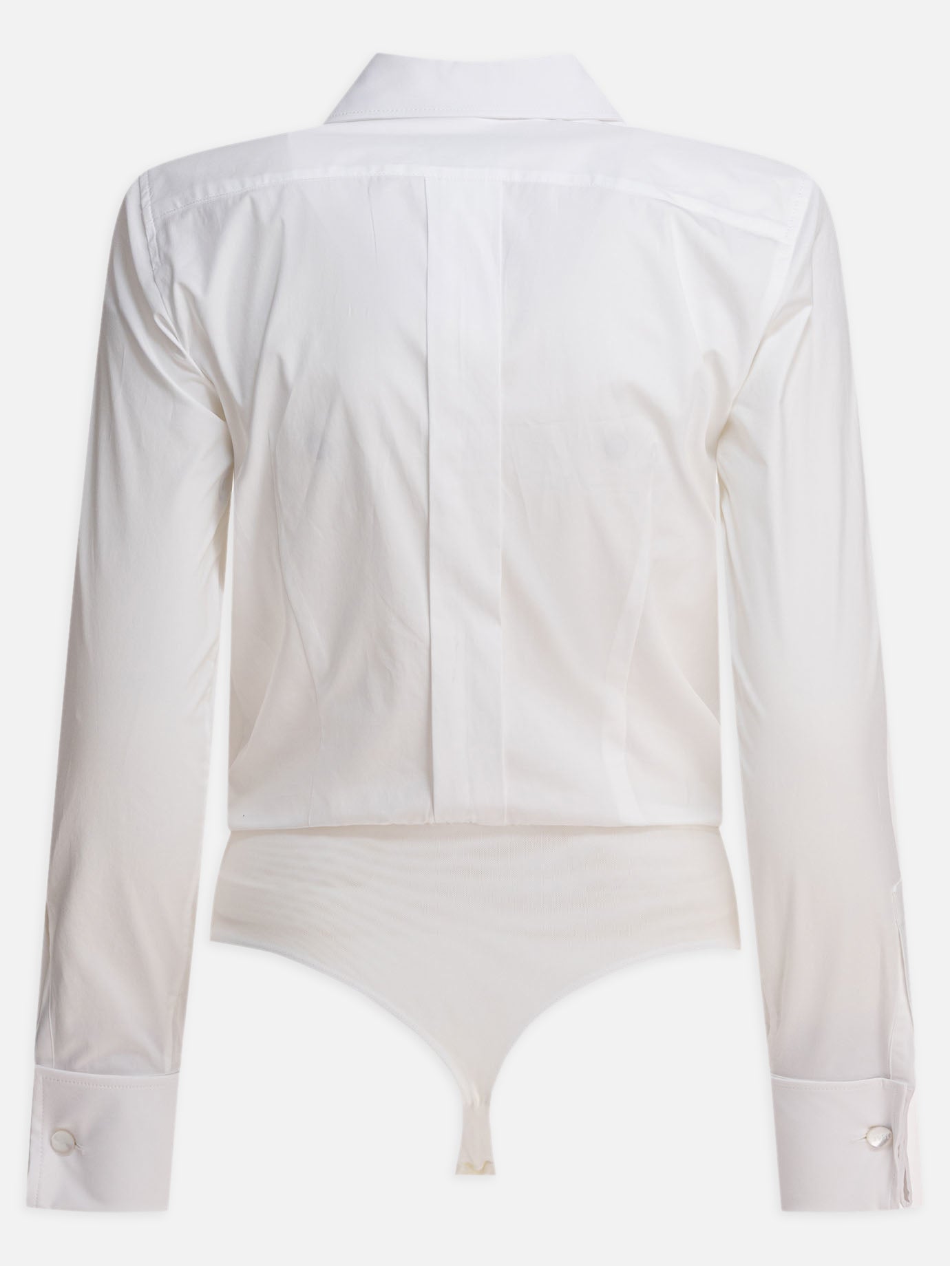 Max Mara Chemisier bodysuits 15857498_40 White thumbnail_2