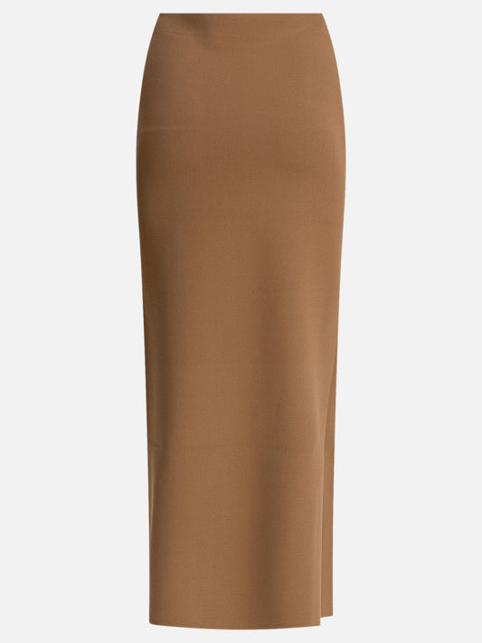 Long skirts Solid colour  Brown - Max Mara Women | PLP | VIETTI Online Store | 2
