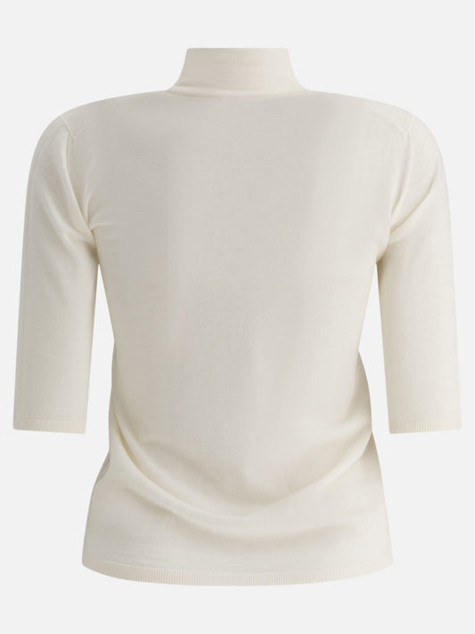 Max Mara Wool turtleneck 11372423_XS White 2