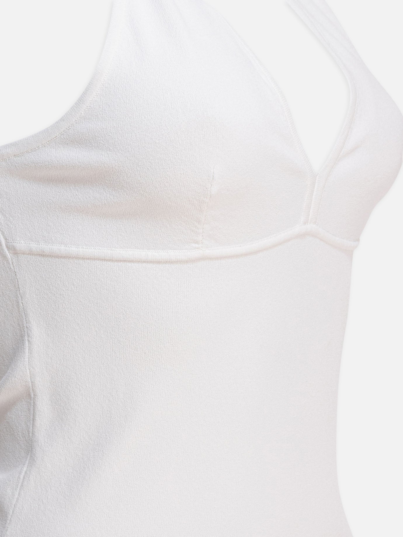 Max Mara Viscose top 18391576_S White thumbnail_4