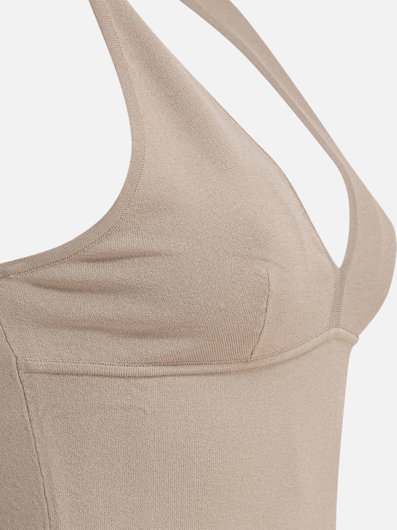 Max Mara Viscose top 18905108_S Beige thumbnail_4